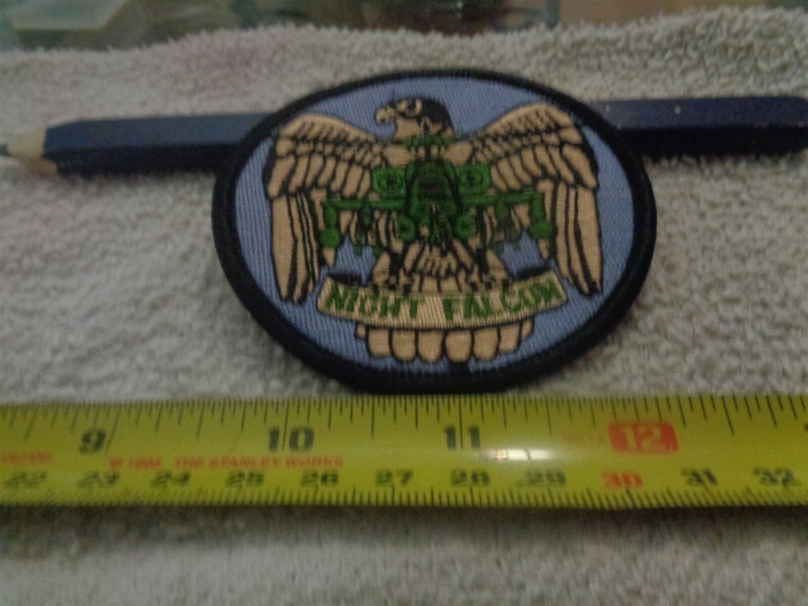 NIGHT FALCON Aviation Color Pocket Patch (DRAW#36)