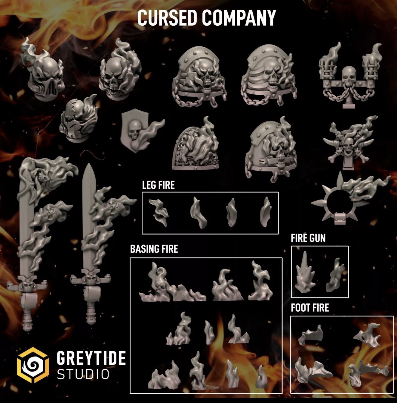 Cursed Company Upgrades - GreyTide Sudio.