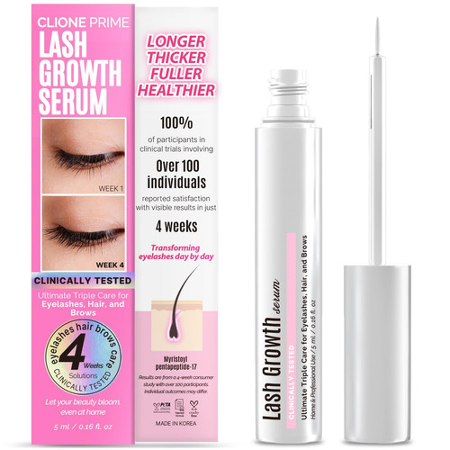 Korean Lash Serum - Sérum Para Pestañas Eyelash Serum to Grow Lashes Eyebrow Ser