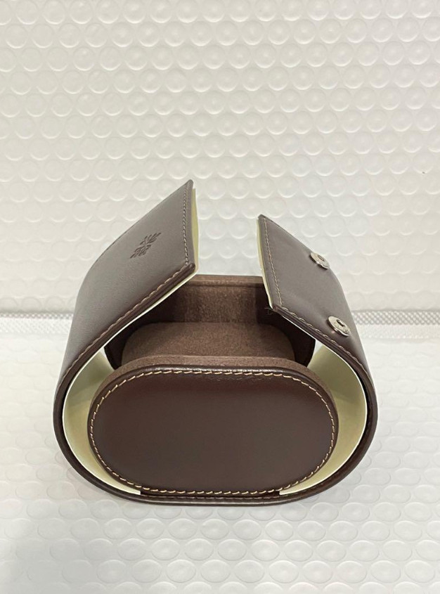 Patek Philippe Watch Travel Leather Case Pouch H997 Travel New 2026