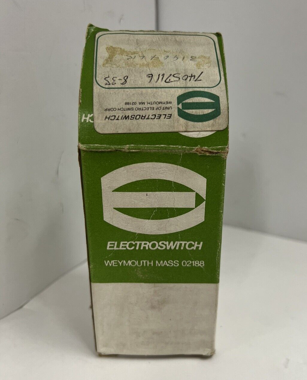 ELECTRO SWITCH 31904LN NEW