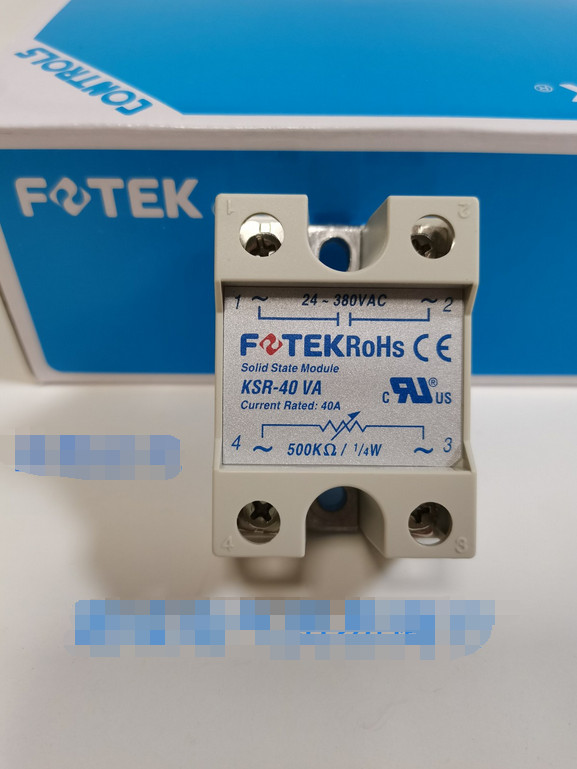 1PC New Fotek KSR-40VA KSR40VA Solid State Relay 40A Free Ship