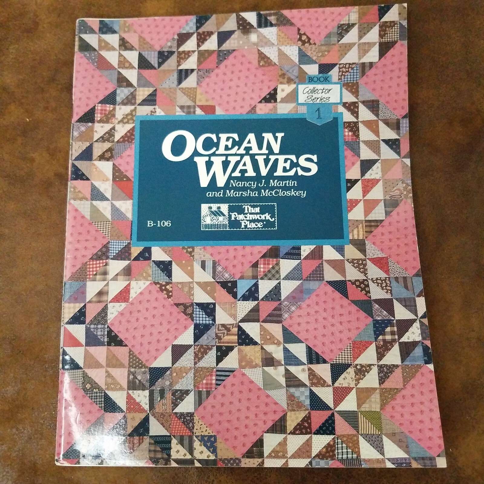 Ocean Weaves by Nancy Martin (1989 Paperback) That Patchwork Place Quilting