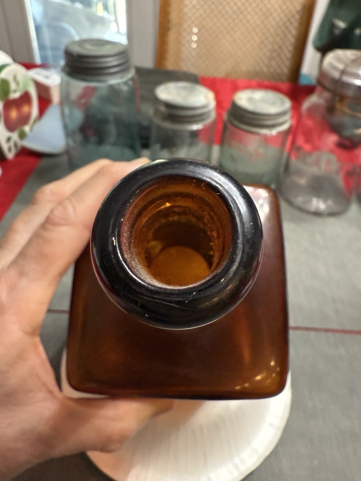 MOUNT VERNON PURE RYE WHISKEY BOTTLE