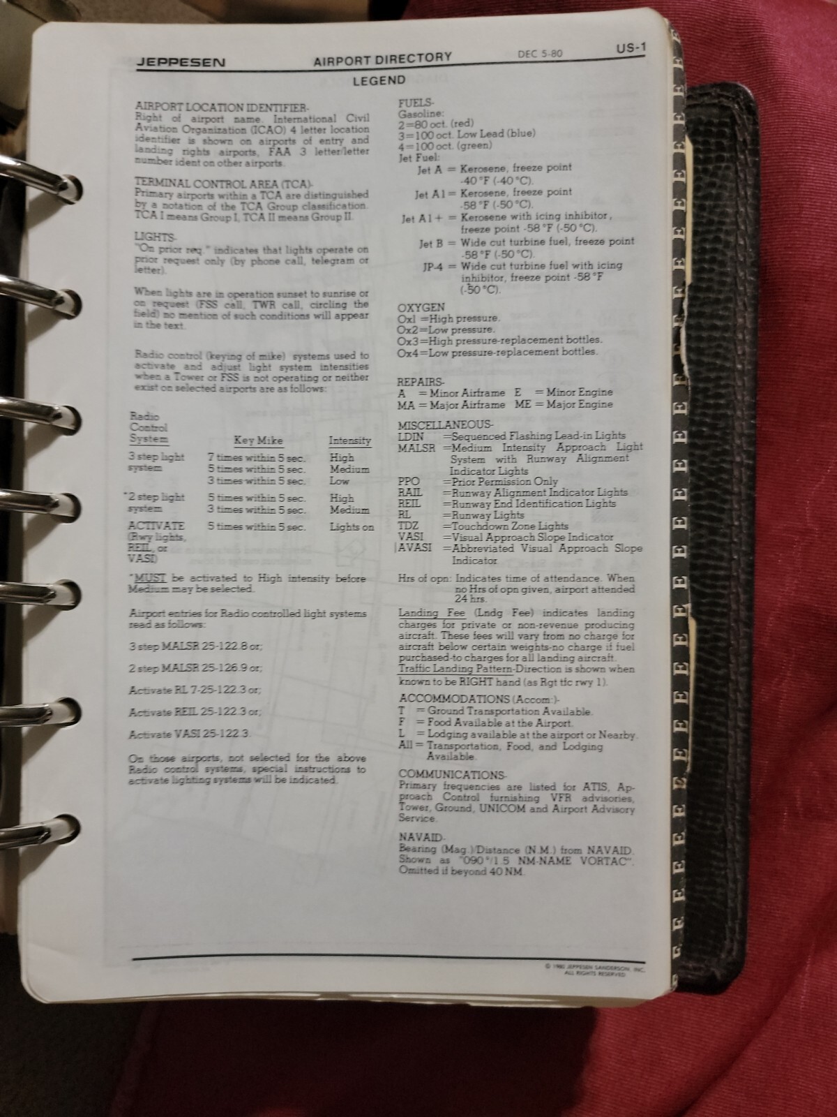 Jeppesen Airway Manual Full/coverage Code JAID-B