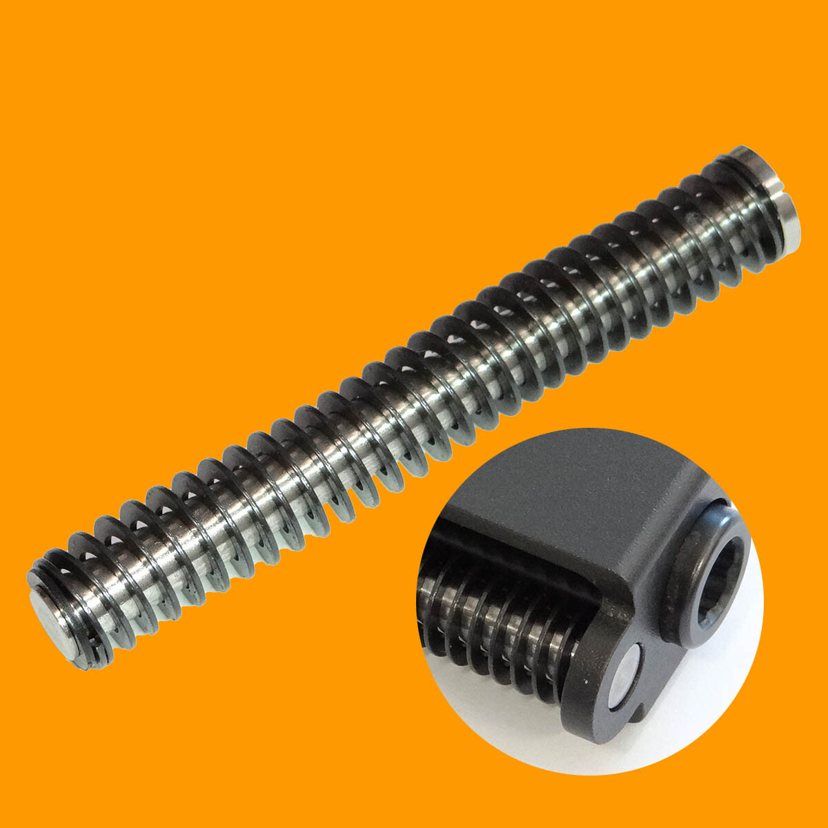 Short Tip Stainless Steel Recoil Guide Rod for Glock 19 Gen 3 18 lb Made in USA