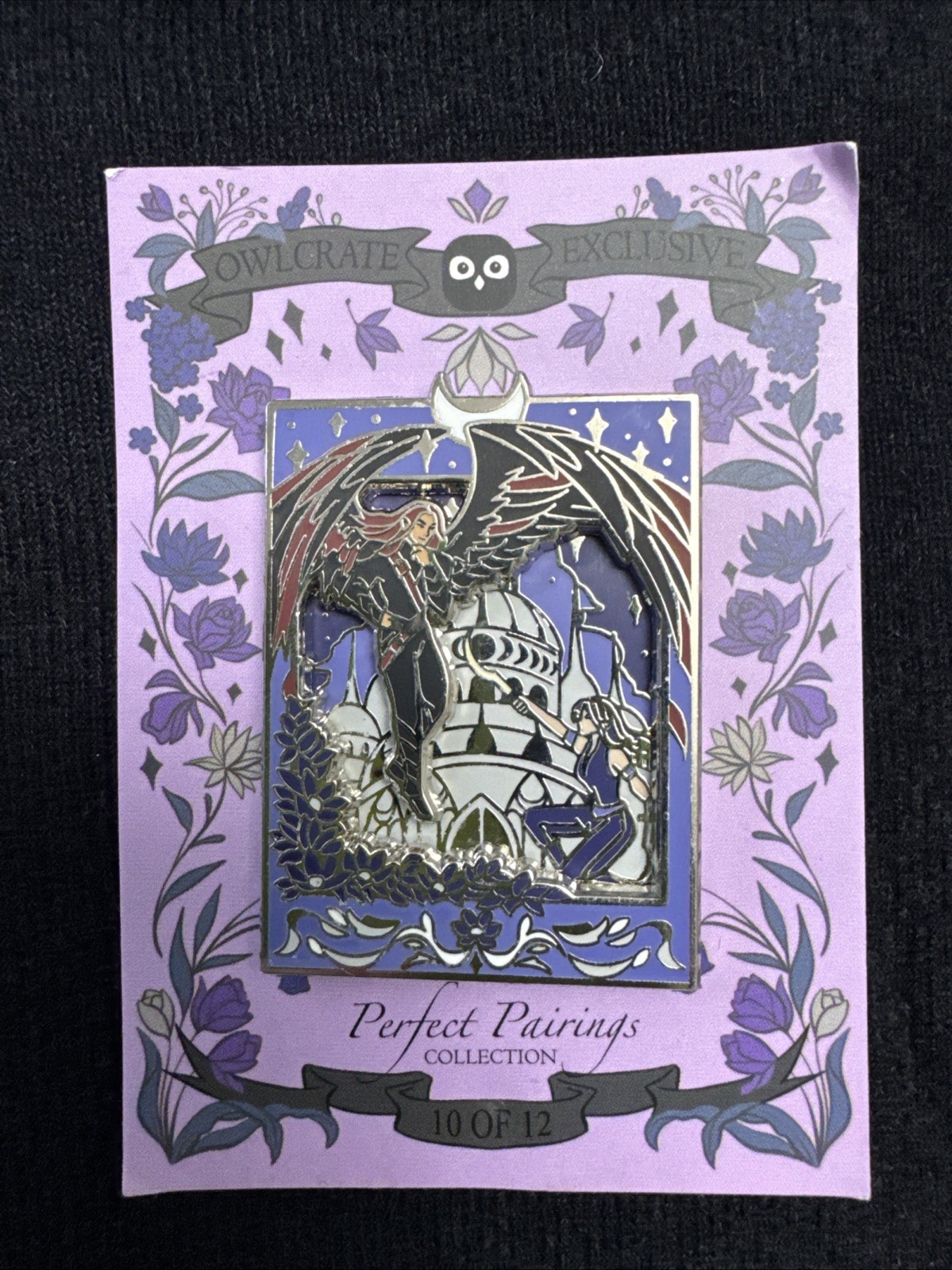 Owlcrate Perfect Pairings Pin Serpent & The Wings Of Night, Carissa Broadbent 10