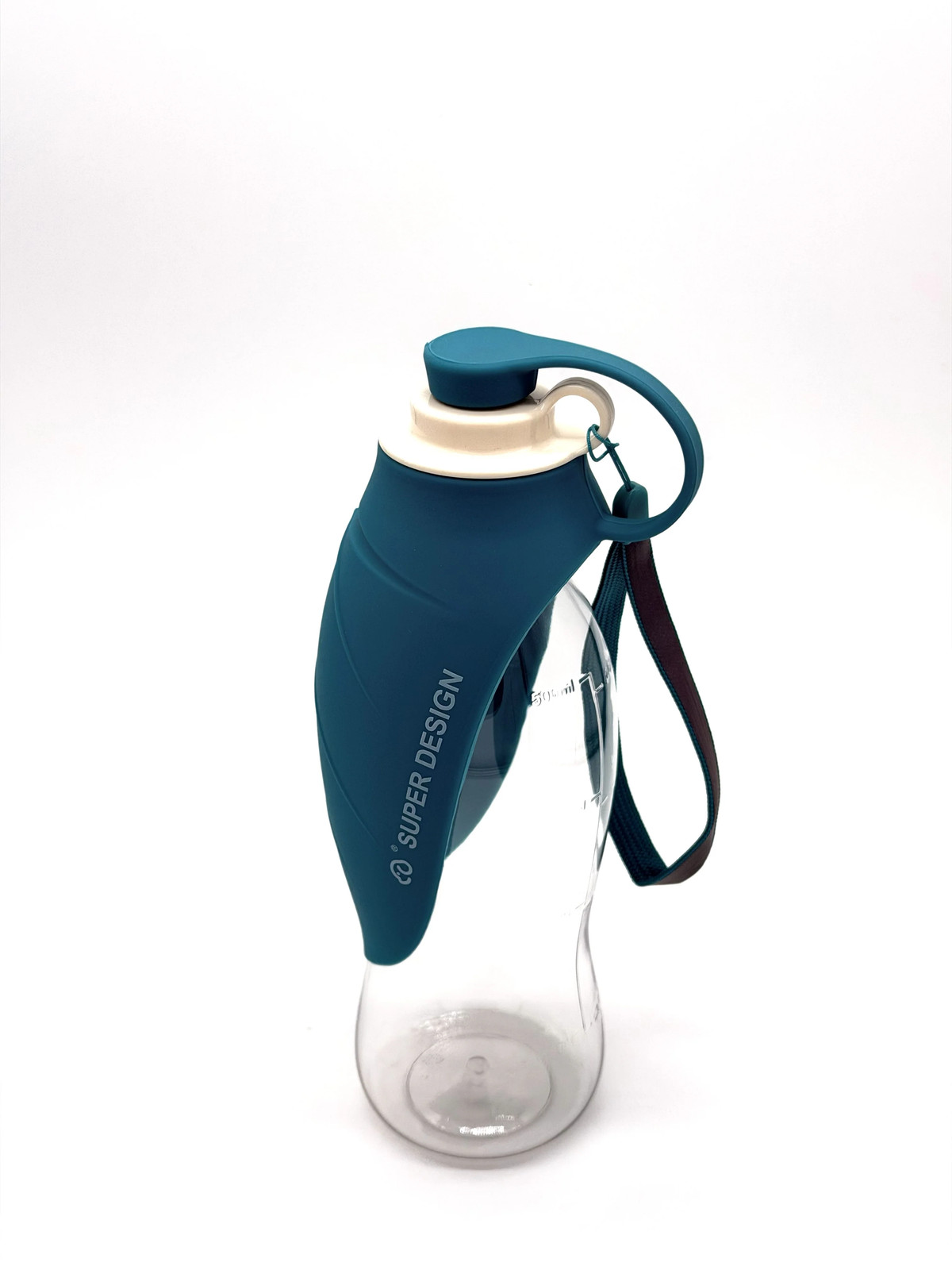 20 oz Dog Water Bottle with Silicone Foldable Bowl