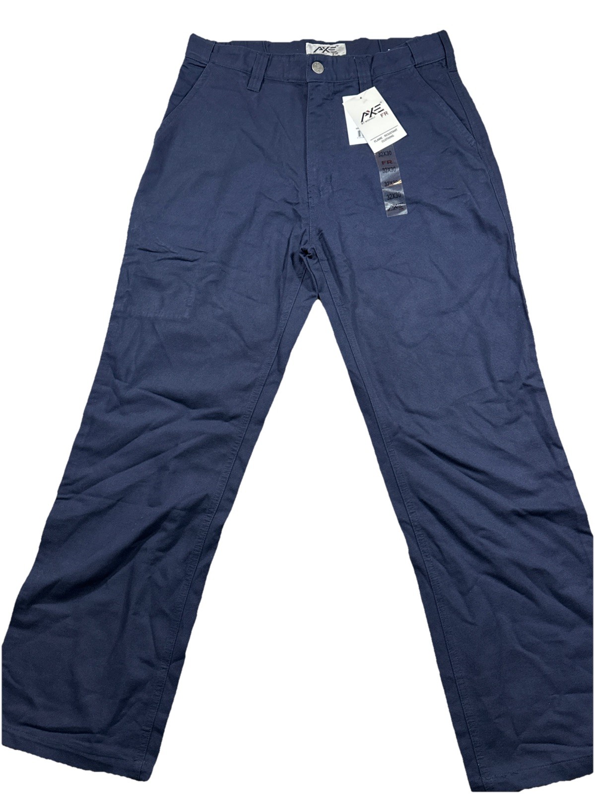 AXE FR Wohali NFPA 2112 CAT 2 Flame Resistant Work Cargo Pants Blue 32x30
