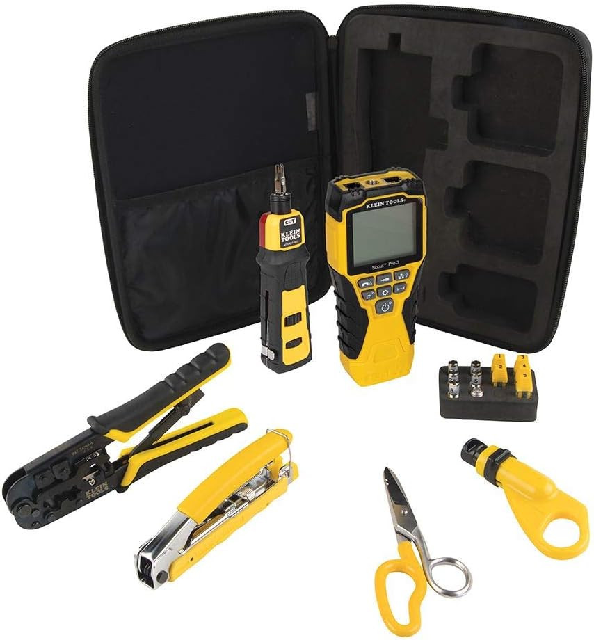 VDV001819 Cable Installation Tool Set & 80024 Data Cable Toolkit Combo