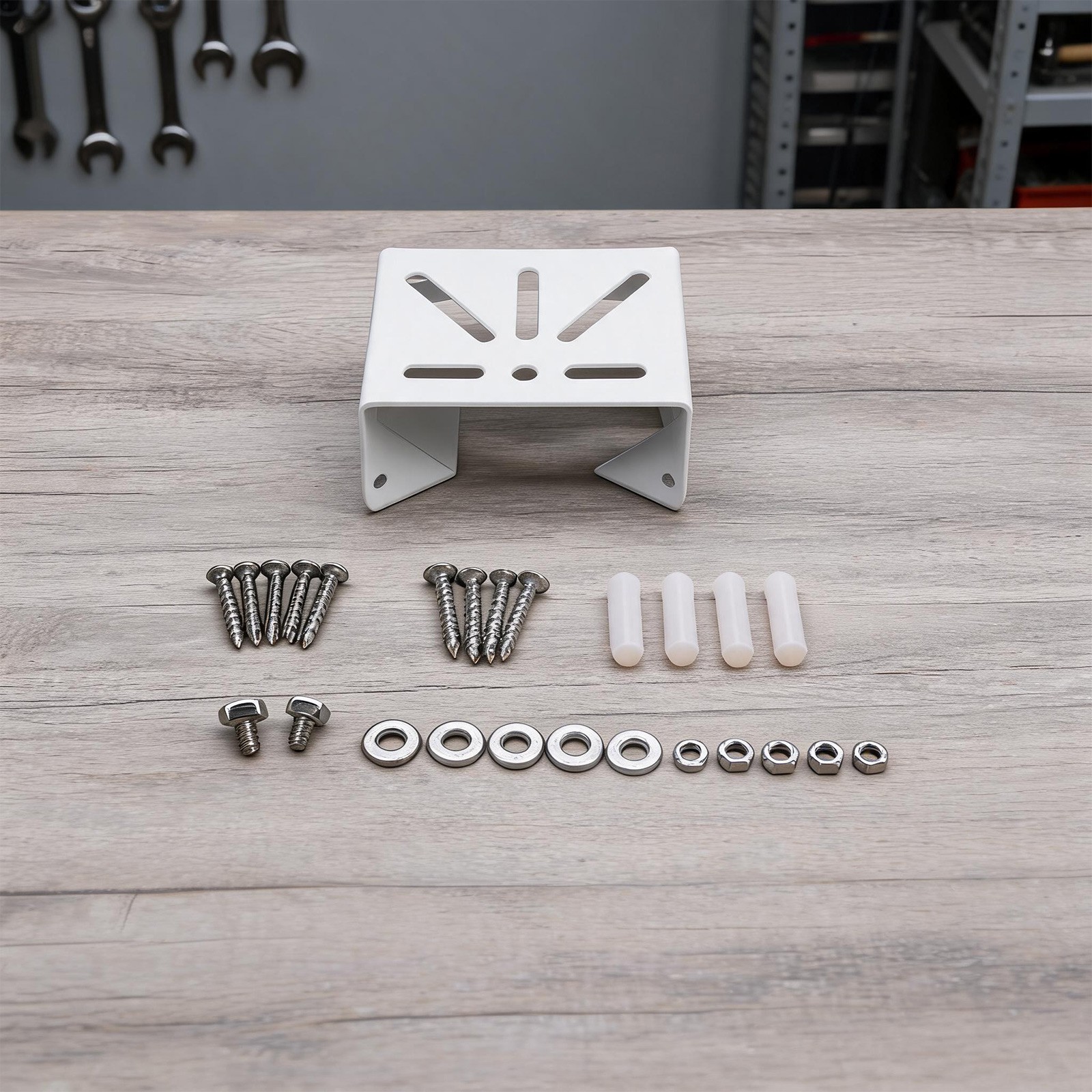 CCTV Wall Corner Bracket for Surveillance Camera Installation - Sturdy Design