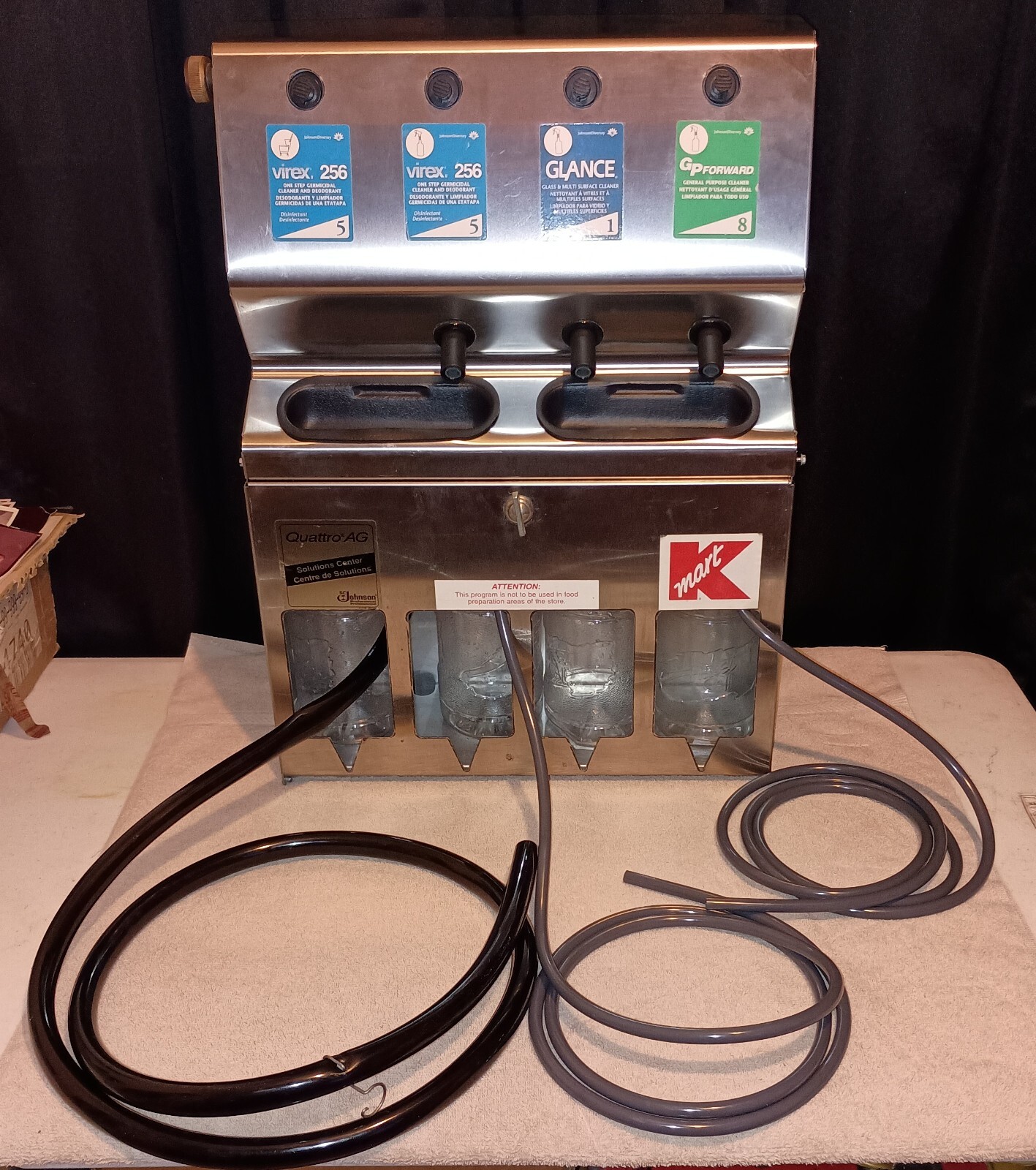 Johnson Quattro AG Solutions Center Cleaning Chemical Dispenser Mixing Unit
