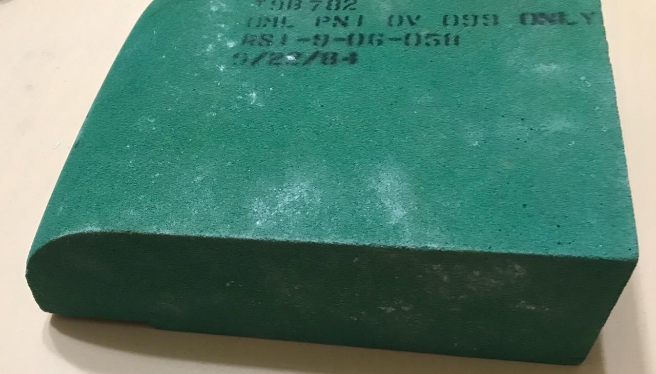 NASA Space Shuttle Fit Check Tile, Challenger OV 099 Only Wings Lower Elevon