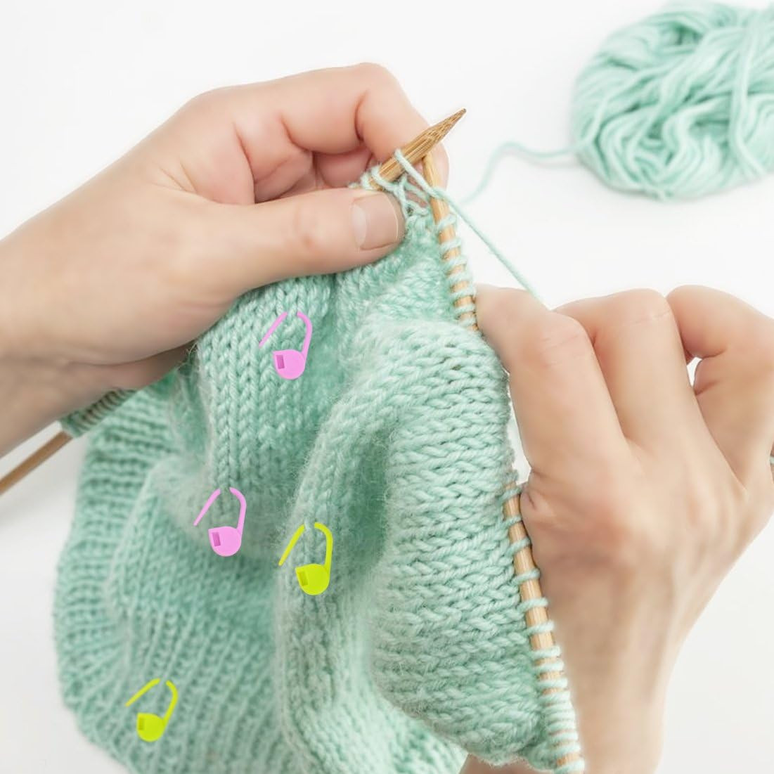 New Basic Knitting Tools Accessories Supplies with Case Knit Kit Lots