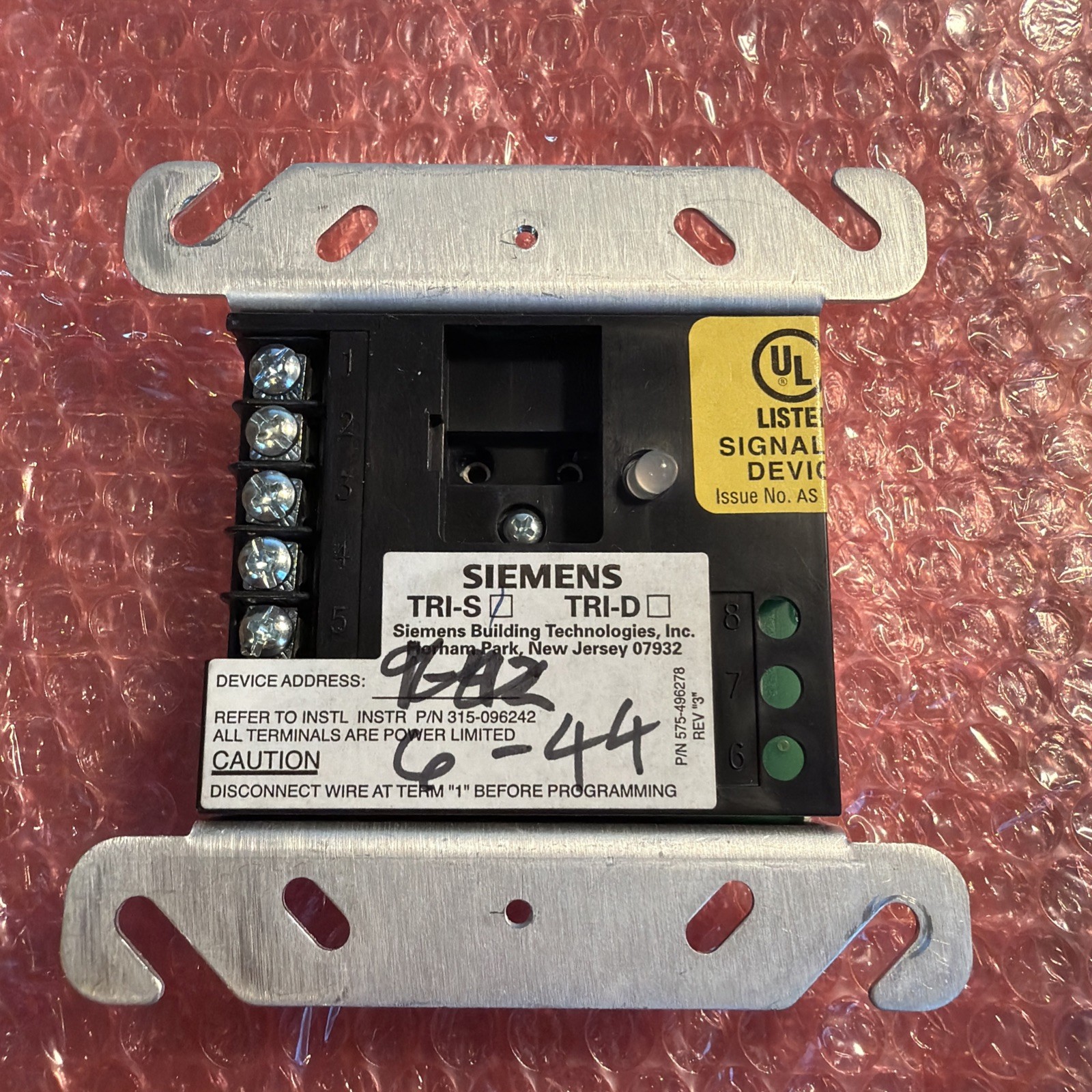 Siemens TRI-S Single Input Interface Module Free Shipping- TESTED!