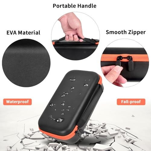 Wireless Microphone Case Compatible with JBL Wireless Two Microphone Black