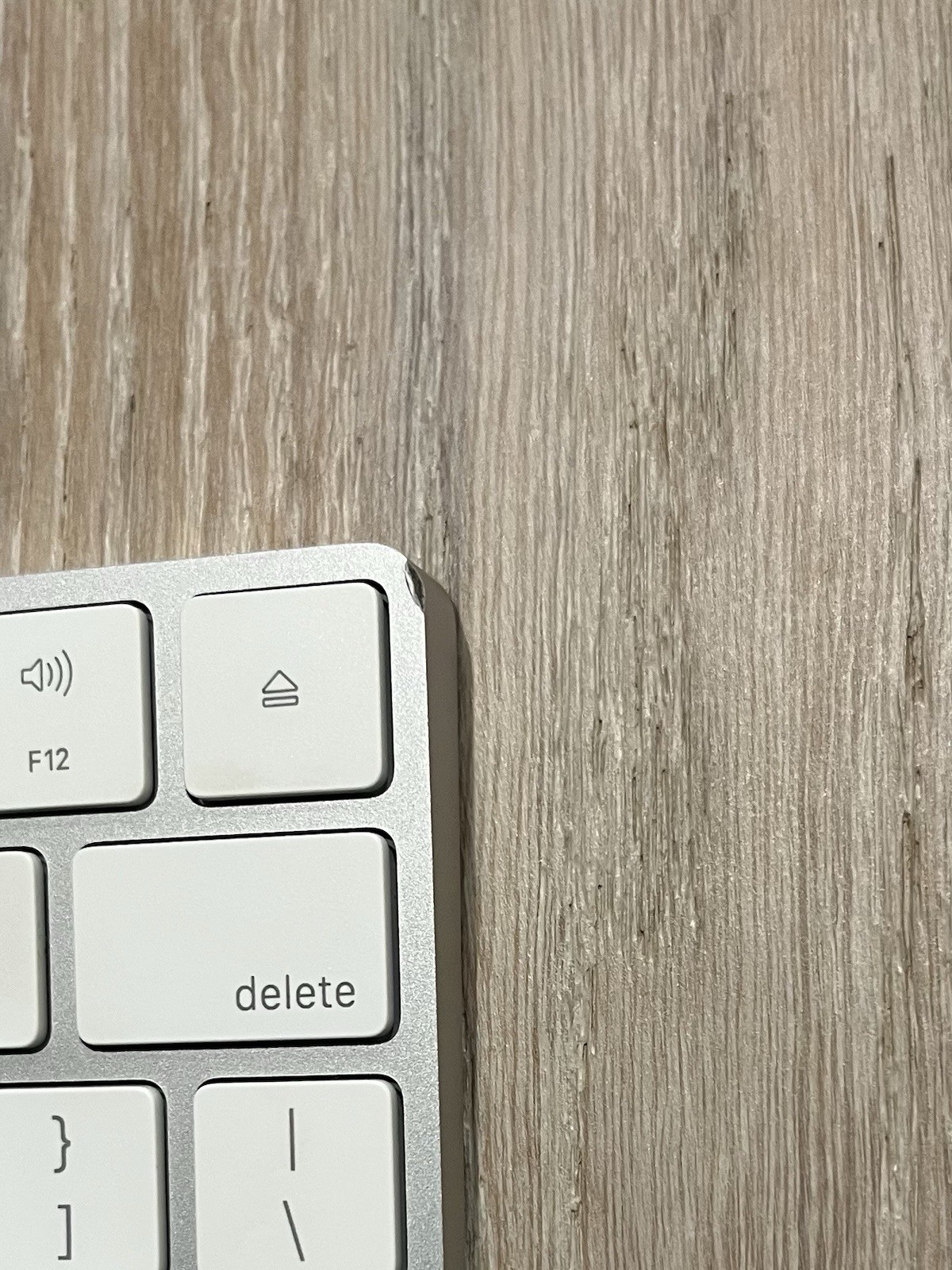 Genuine OEM Apple Magic Keyboard Silver A1644 Tested Working Good Condition