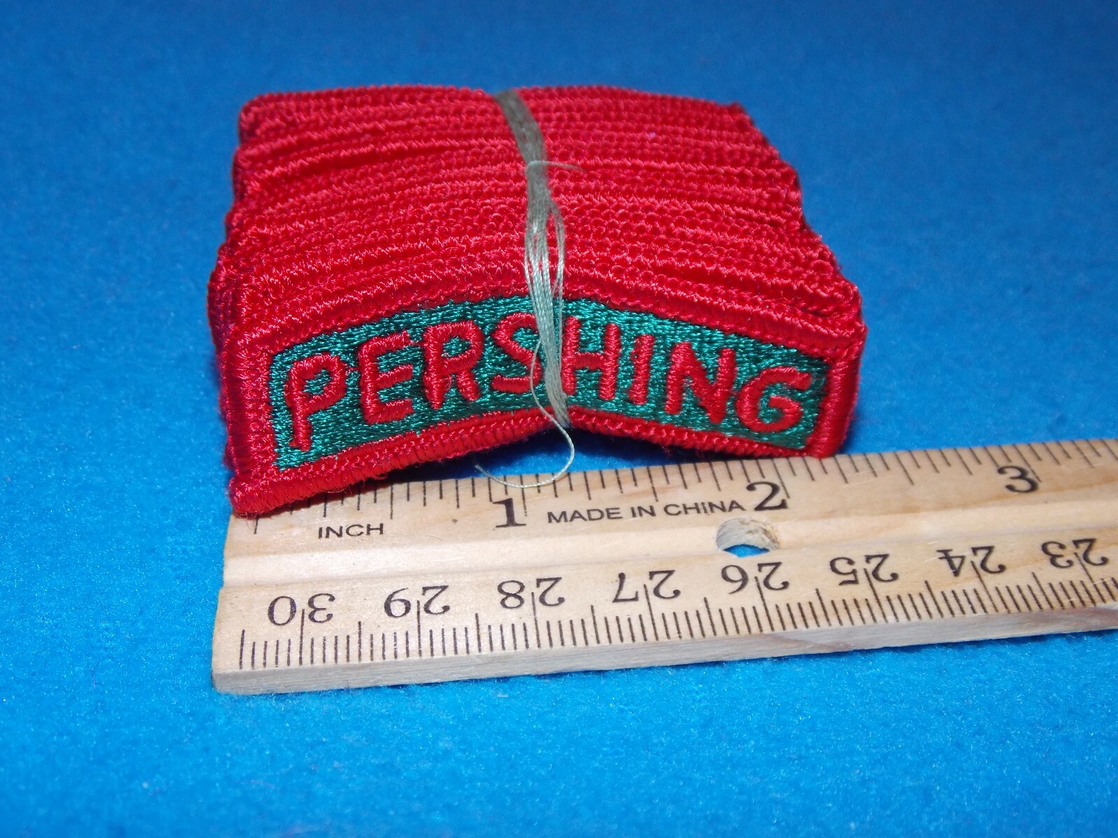 BUNDLE OF 20 - ARMY MISSLE PERSHING TABS - PATCHES - NEW