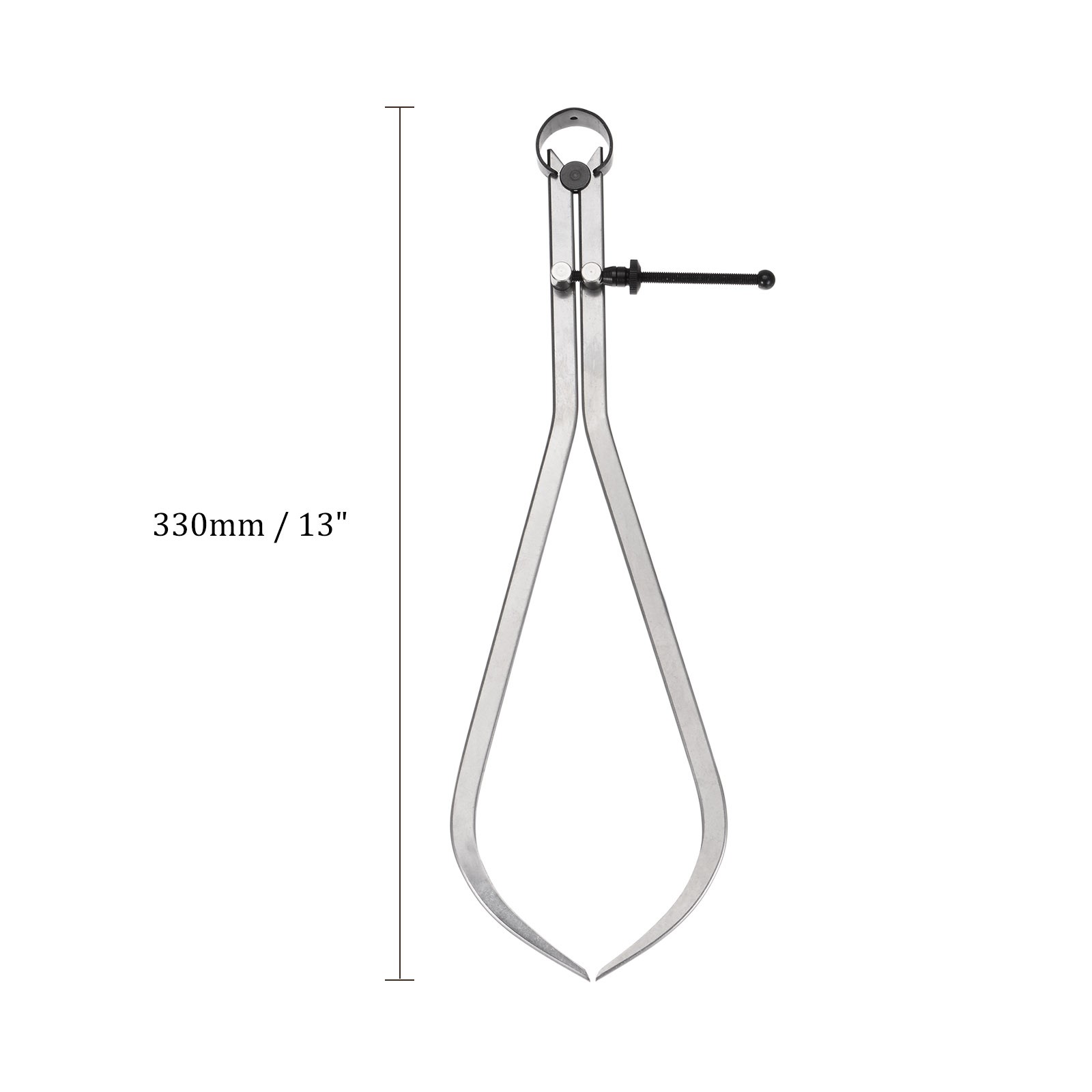 Spring Joint Caliper 12 " Carbon Steel Adjustable Spring Outside w Solid Nut
