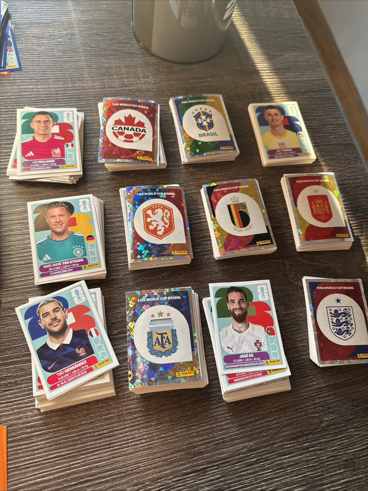 2026 PANINI FIFA WORLD CUP STICKERS - GROUPS E-H