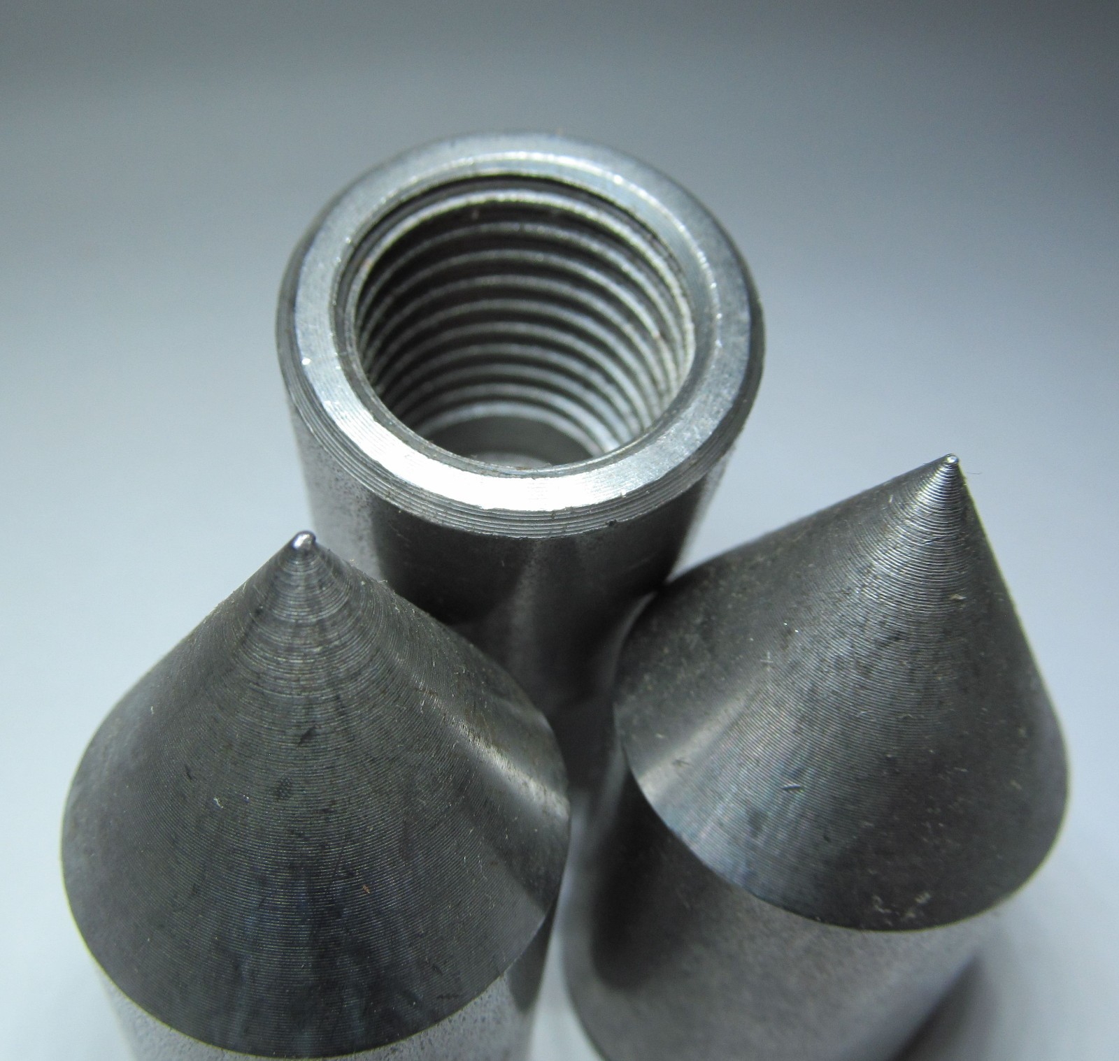 3-PACK NVENT ERICO SDT58 THREADED GROUND ROD DRIVING POINT/ DRILLING TIP 5/8"