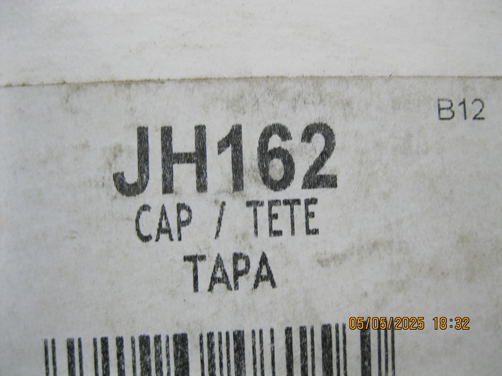 Distributor Cap Standard JH-162