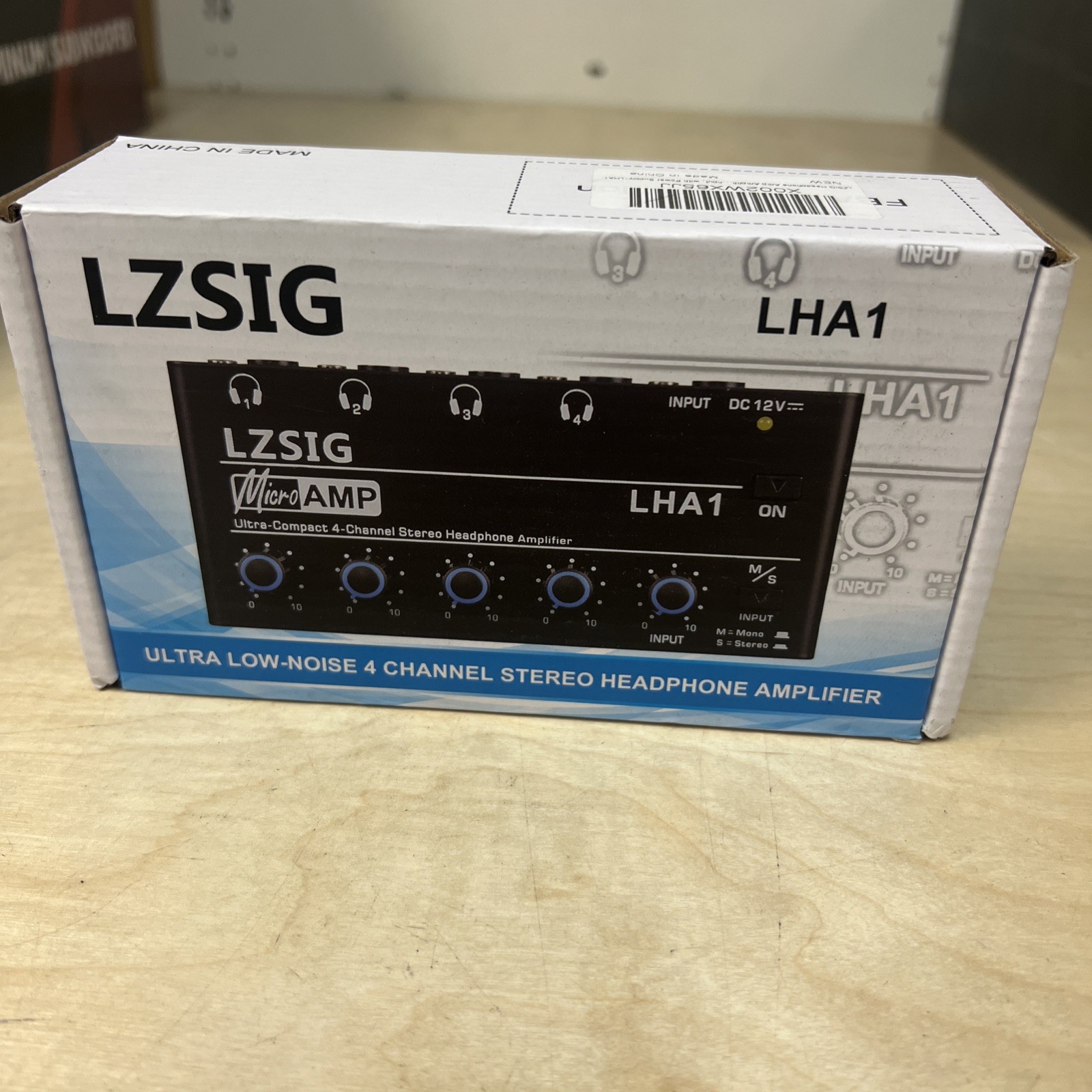 LZSIG Mini Audio Mixer,Stereo Line Mixer for Sub-Mixing,Ultra Low-Noise (A-28)