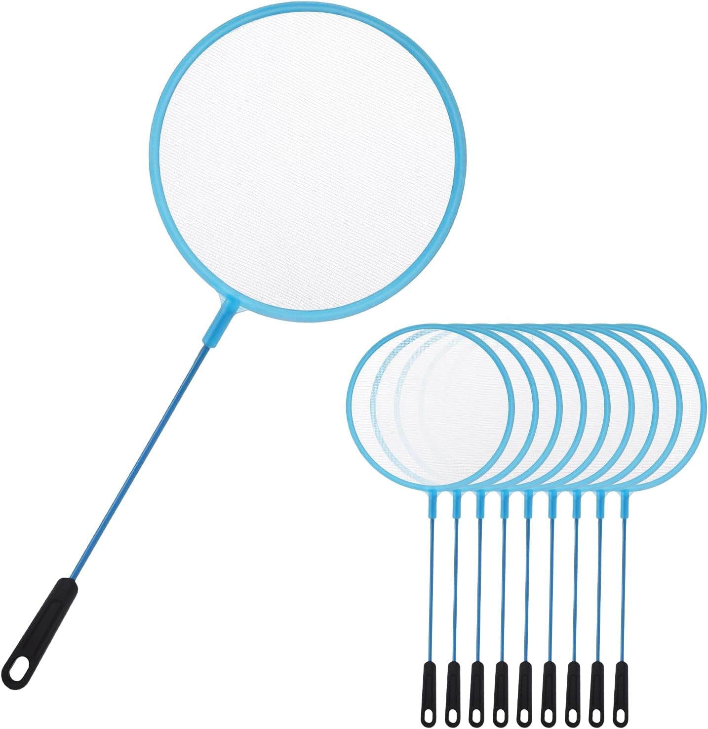 10 Pcs Aquarium Fish Tank Nets, Skimmer Net Fishing Nets Lightweight Tub Accesso
