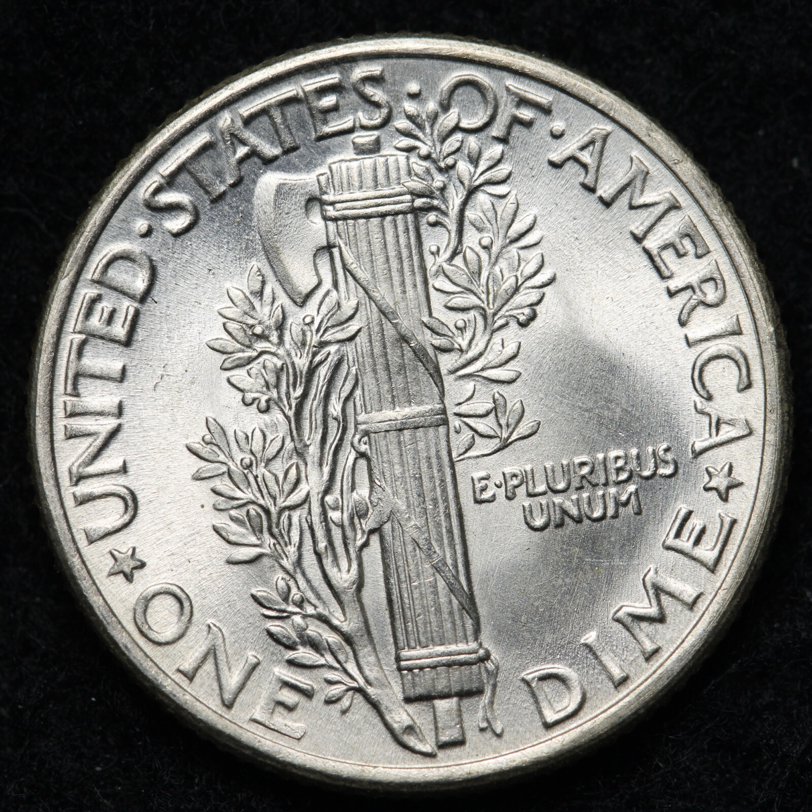 1937 Mercury Dime GEM BU UNCIRCULATED MS E809 UNK