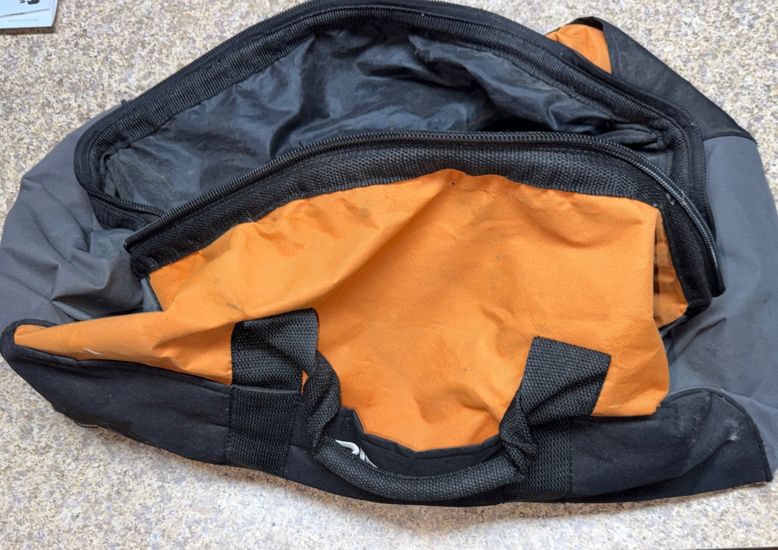 Ridgid Canvas Contractors Power Tool Bag 22" X 11"X 10" 901614004 2”Tear On Seam
