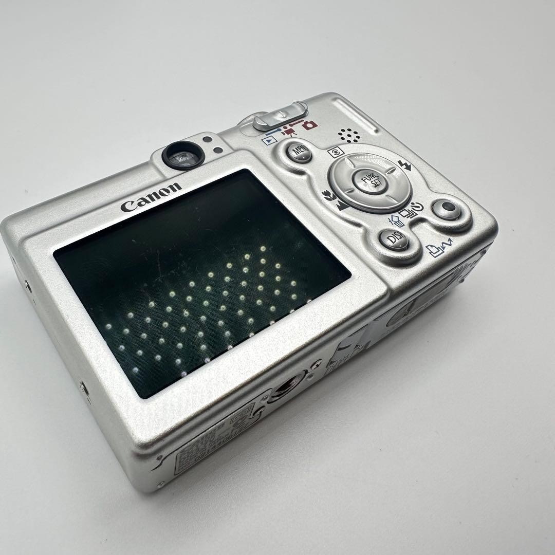 Rare Canon IXY DIGITAL 40 Silver Compact Camera with Accessories