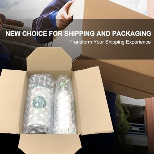 Inflatable Bubble Cushioning Wrap Roll Bottle Shipper Protector Sleeve