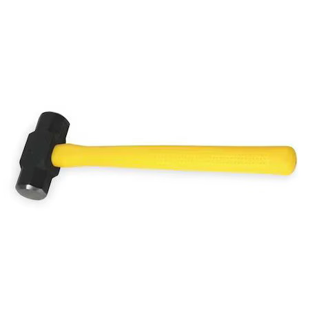 Westward 2Dbt8 Sledge Hammer, 6 Lb., 34-1/4 In, Fiberglass