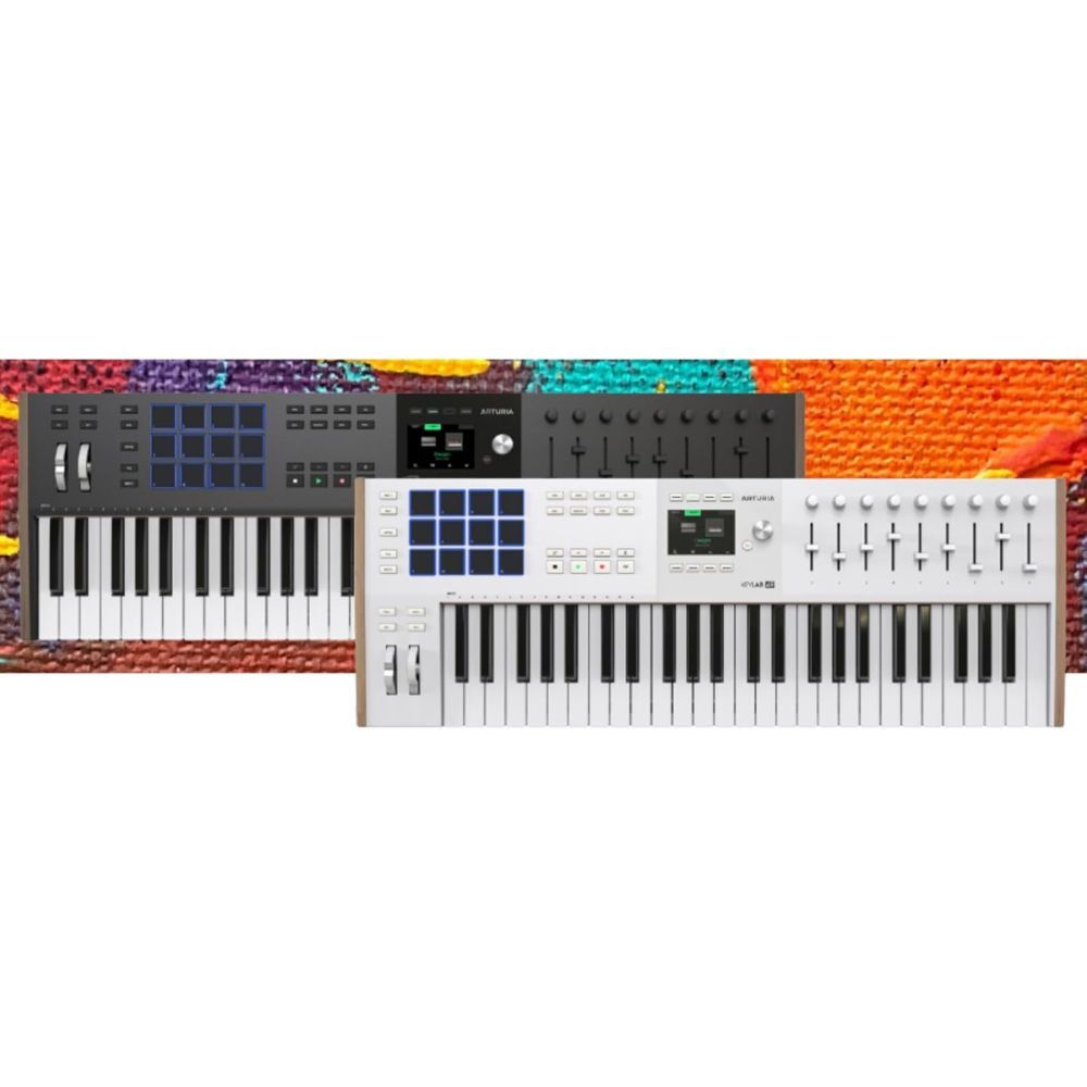 Arturia KeyLab 49 mk3 Black — 49 Key USB MIDI Keyboard Controller