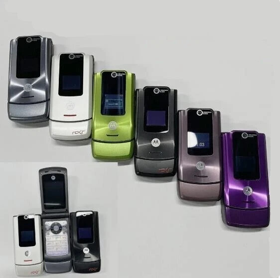 Motorola W510 GSM 850/900/1800/1900 Unlocked Flip Bluetooth Phone