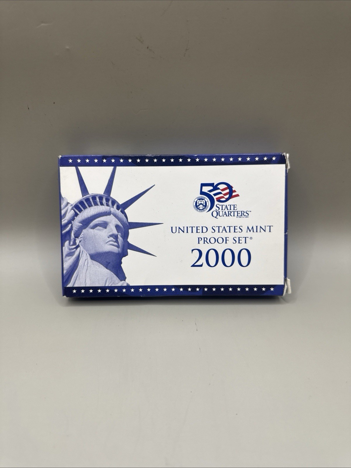 2000 S US MINT UNCIRCULATED PROOF SET. WITH OGP + COA.             10-COIN SET.