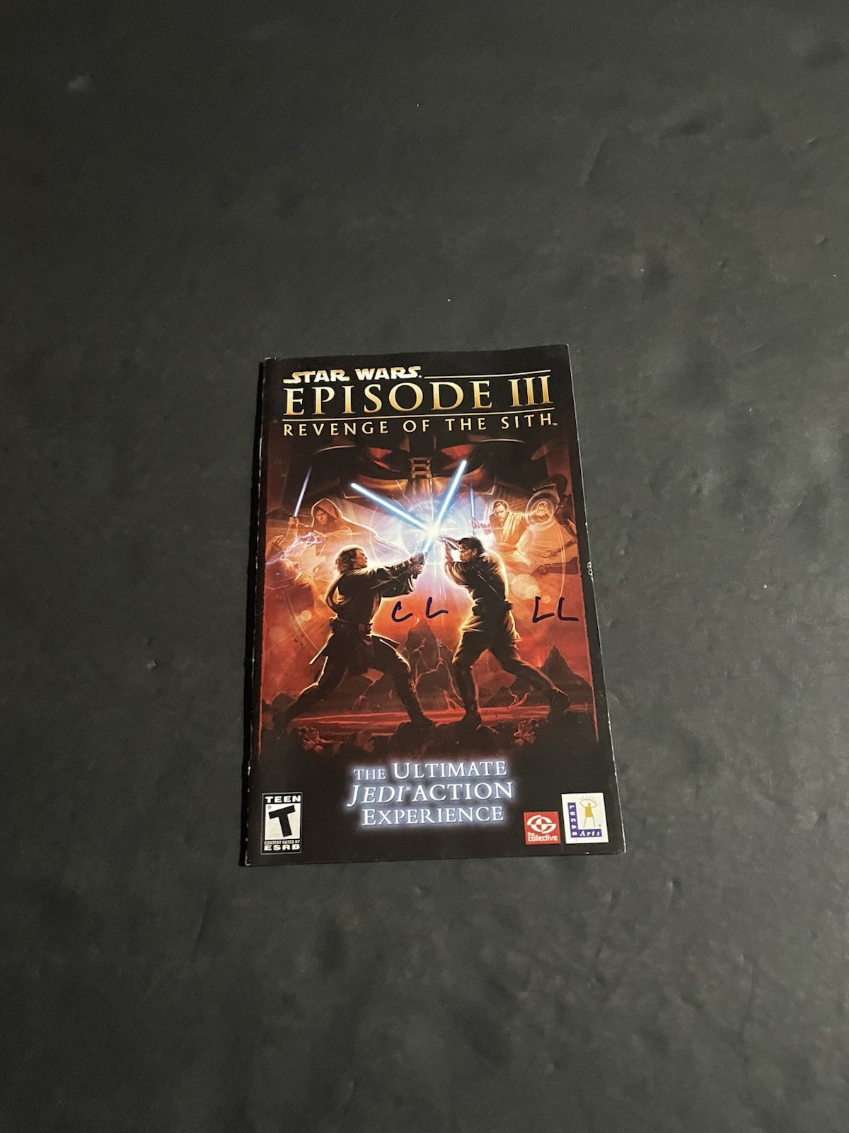 star wars revenge of the sith ps2 Manual Only