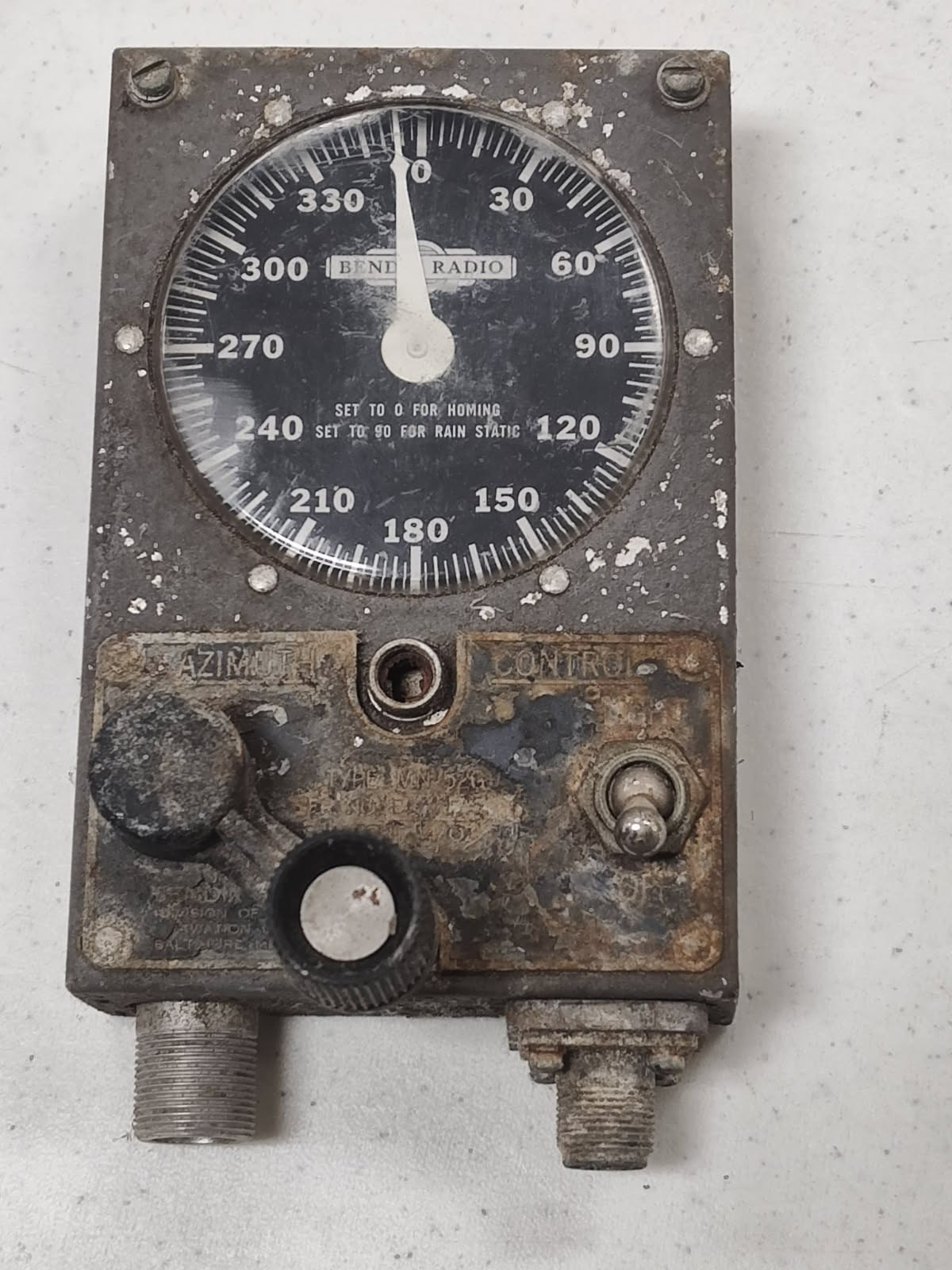 USGI Vietnam War Cannon Azimuth Dial/Indicator
