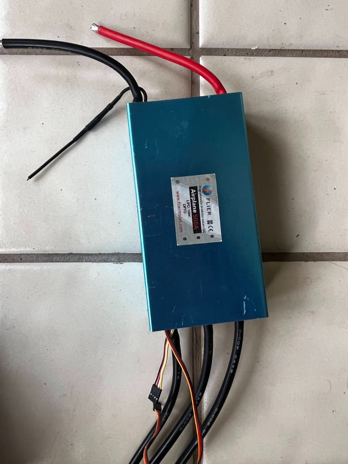 35KW brushless motor w/ 500 amp ESC