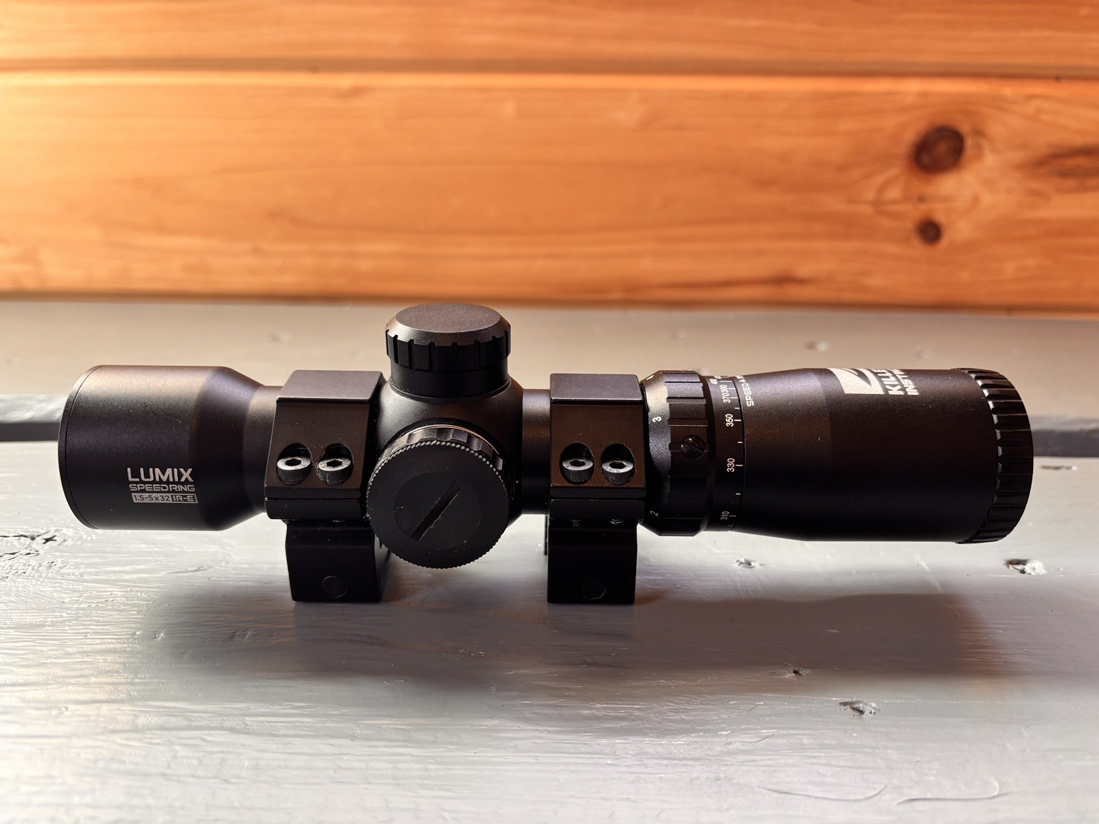 Killer Instinct Lumix Speed Ring 1.5-5x32 IR-E Crossbow Scope