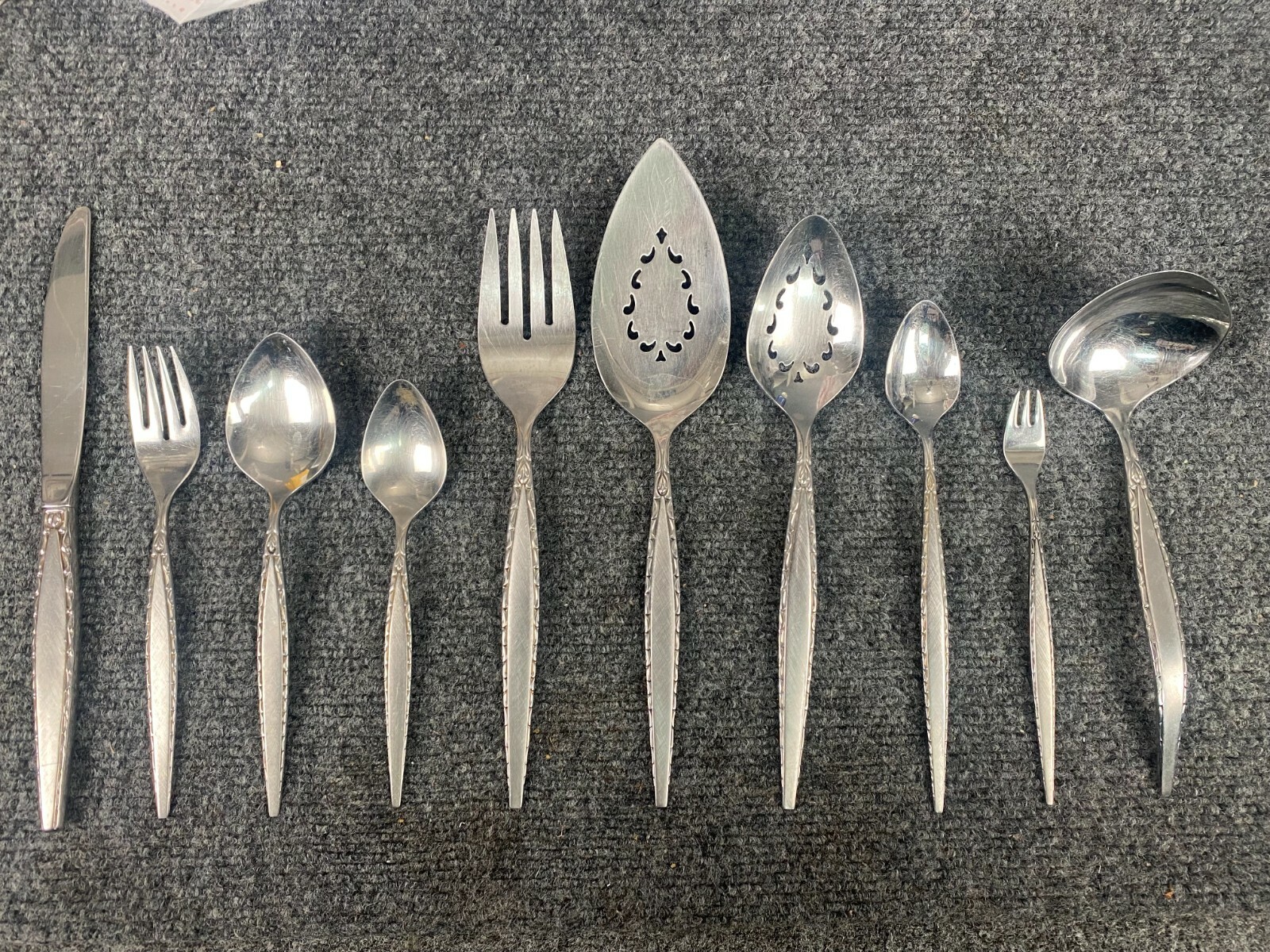 Oneida Community * VENETIA Stainless Flatware CHOICE/CHOOSE (6)