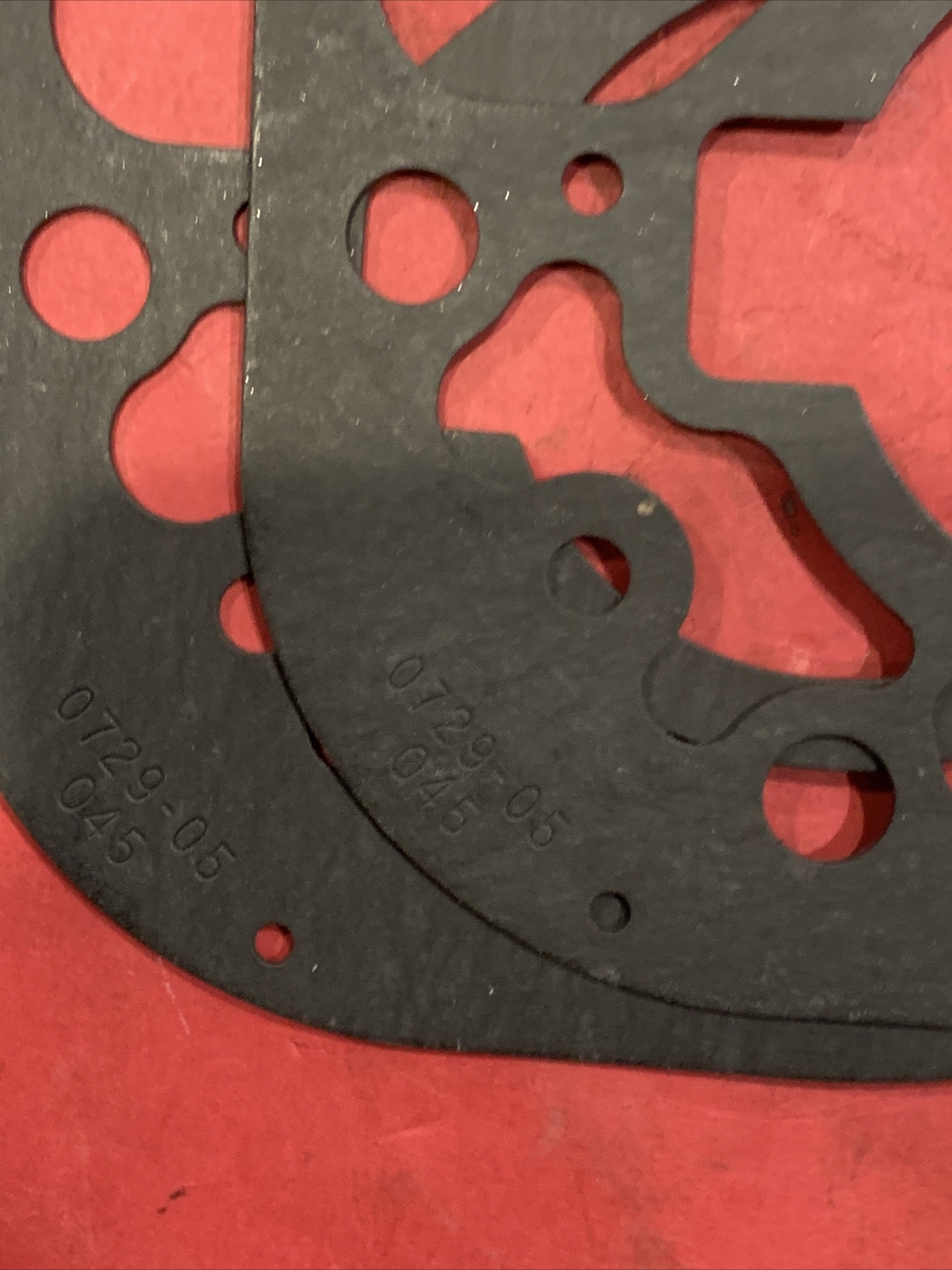 LOT OF 2 Copeland 020-0729-05 Valve Plate Gasket 3D 2.275" Bore? Laser Reed NOS