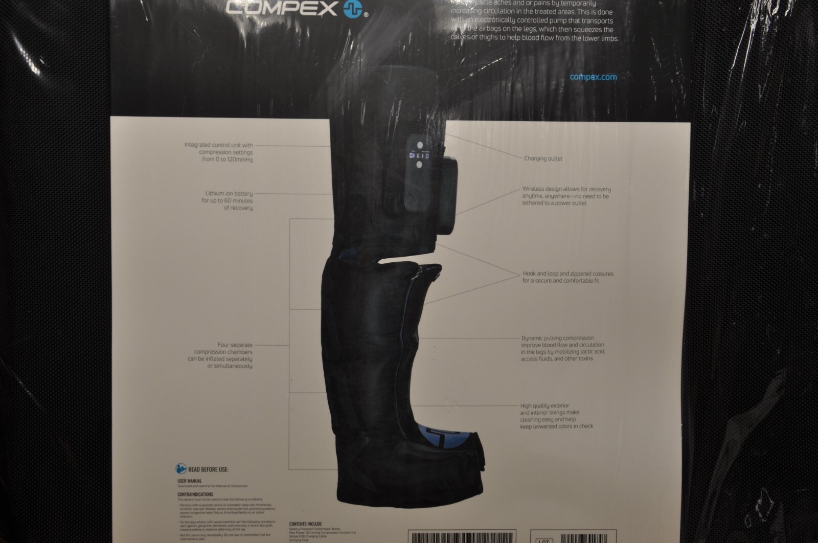 Compex Ayre Compression Boots New SIZE L/XL
