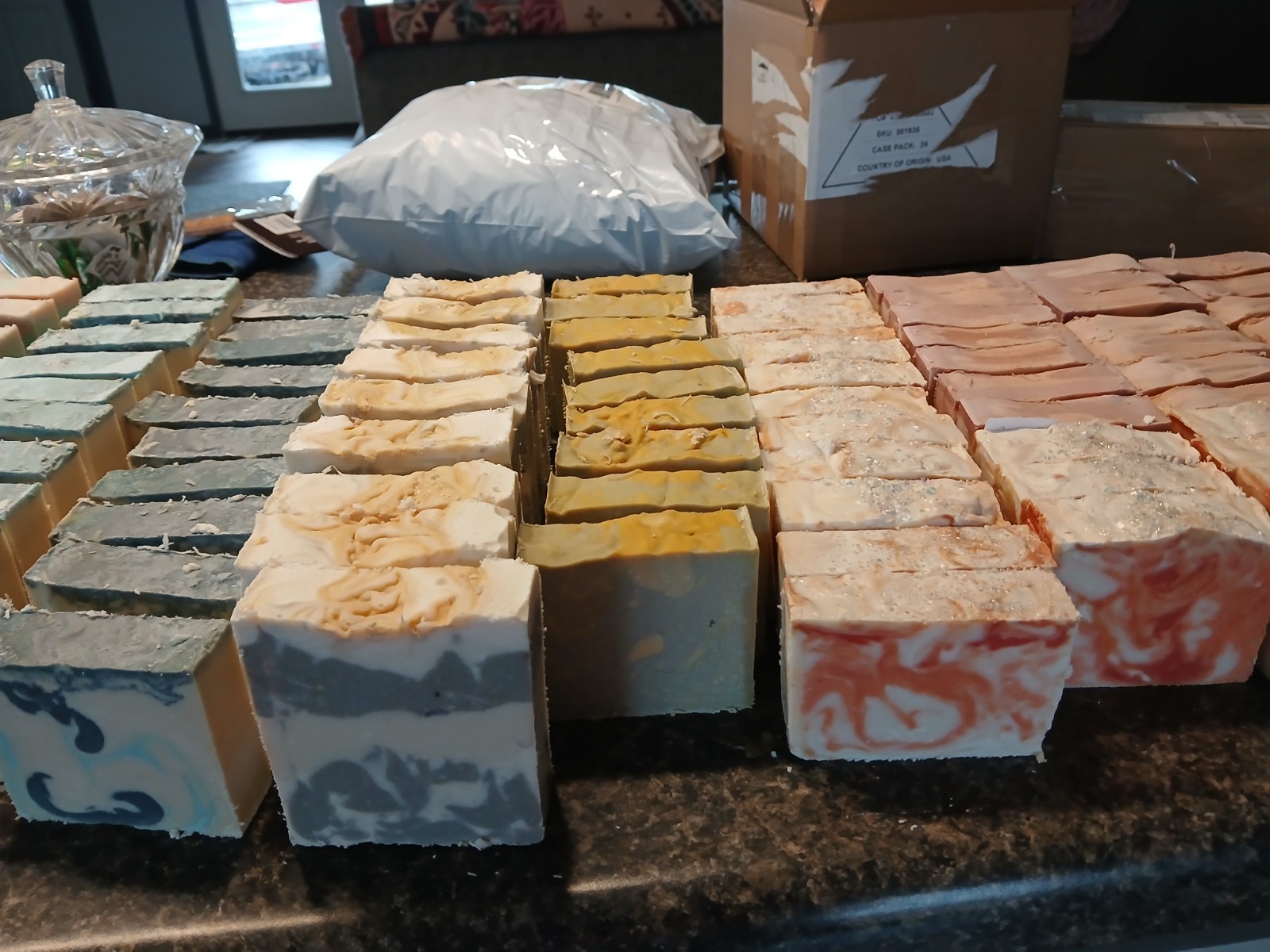 Wholesale organic Soap 20 Bars Tallow unscented
