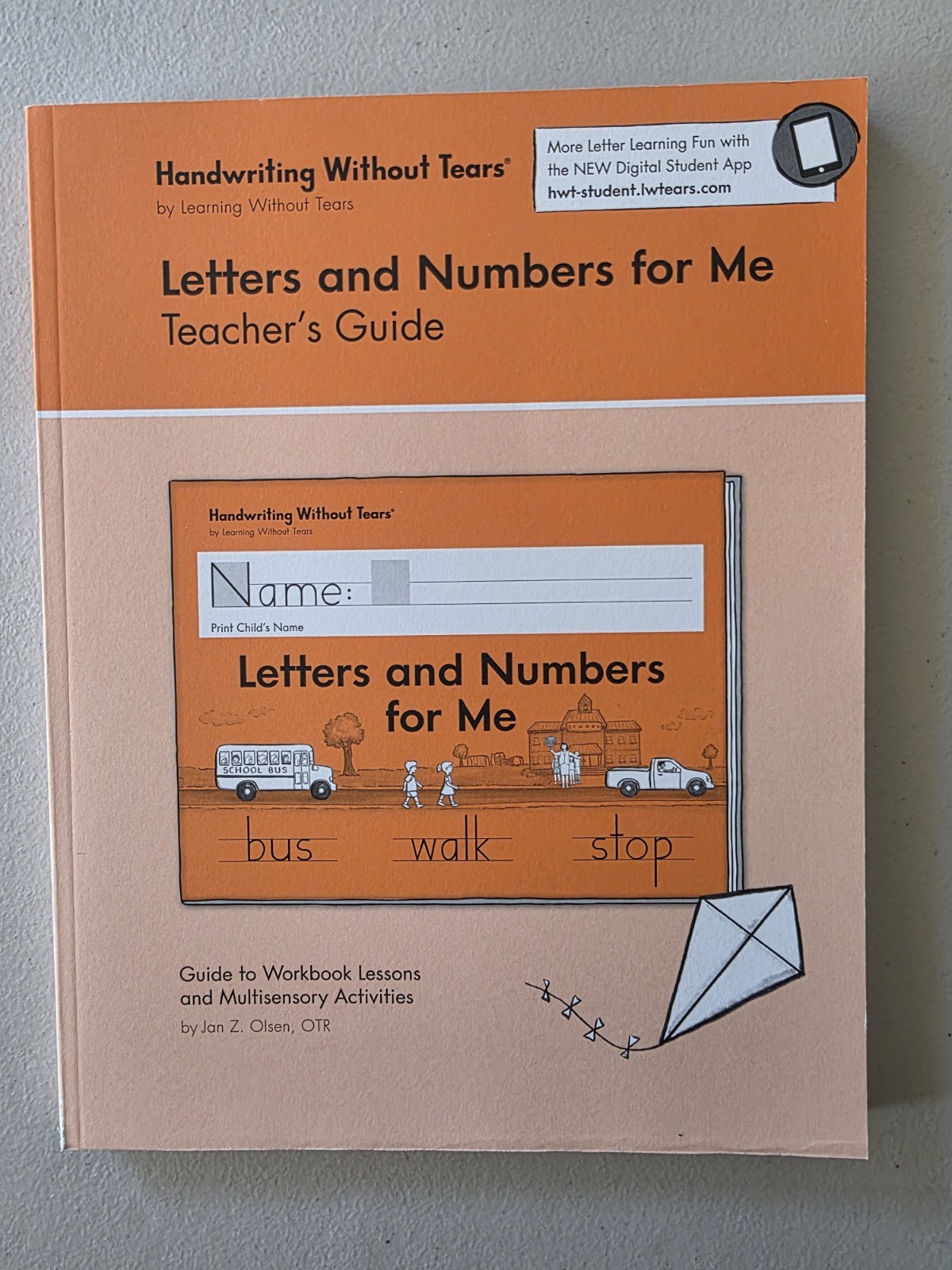Learning Without Tears Letters and Numbers for Me Teacher's Guide Homeschool NEW