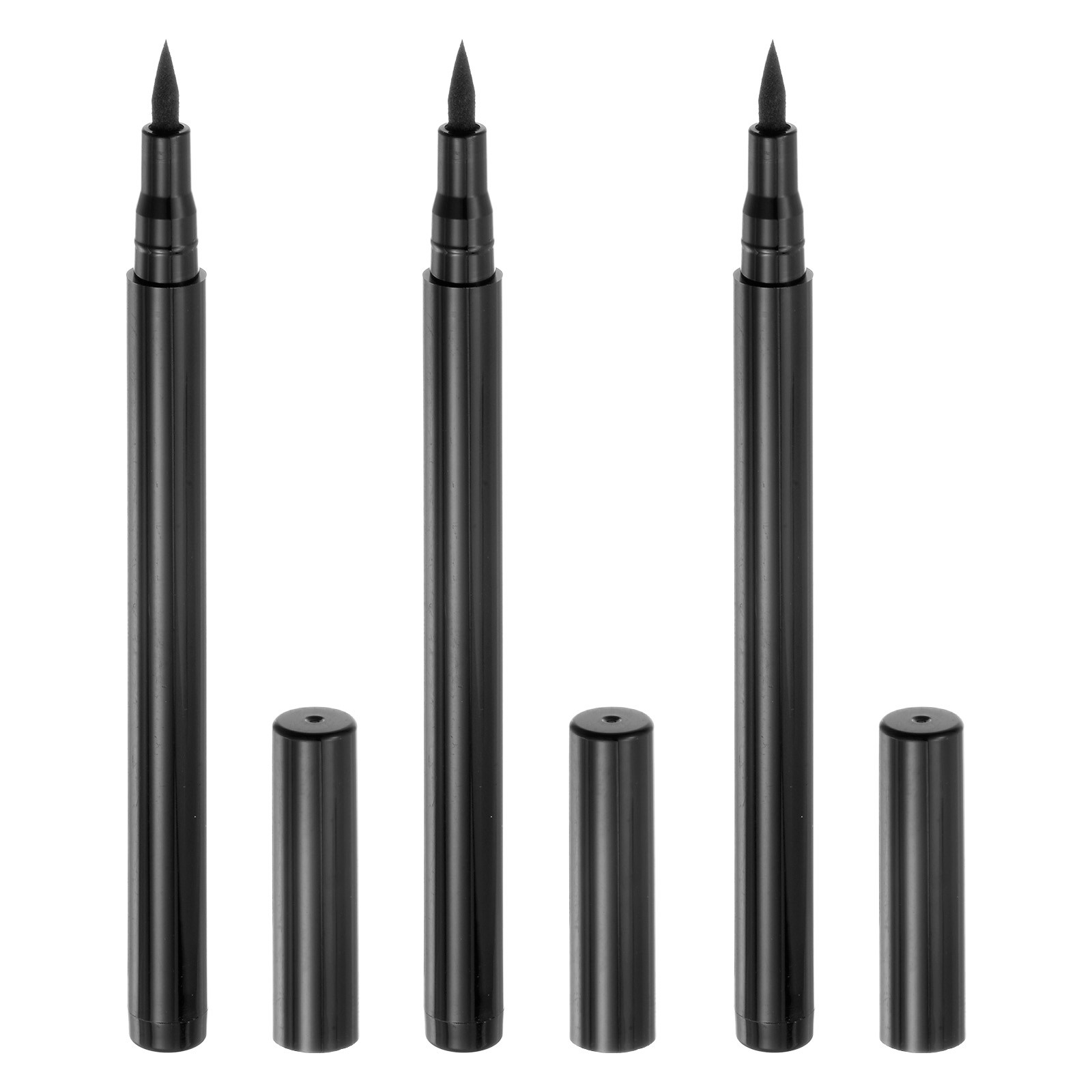 3pcs Fabric Markers Permanent Dye Paint Textile Marker Pens Fine Tip Dark Blue