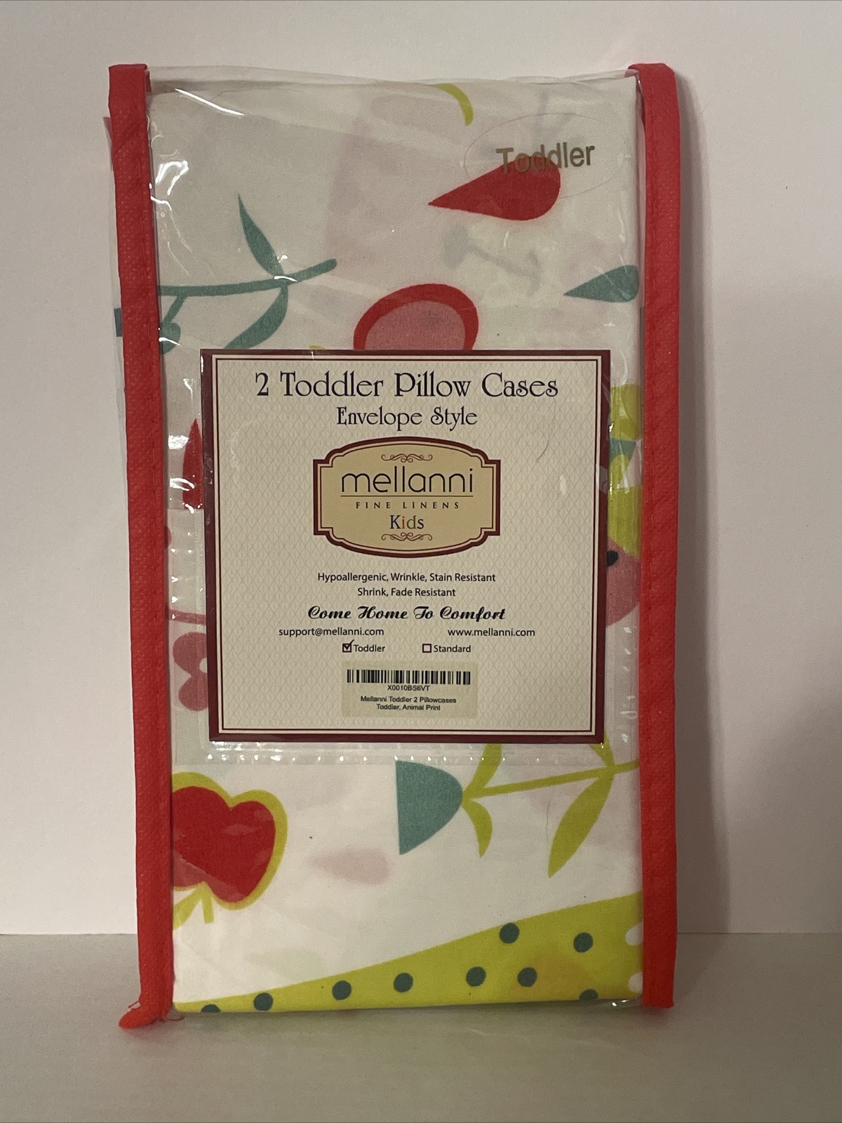 Toddler Pillow Cases 2 In Package BRAND NEW IN PACKAGE