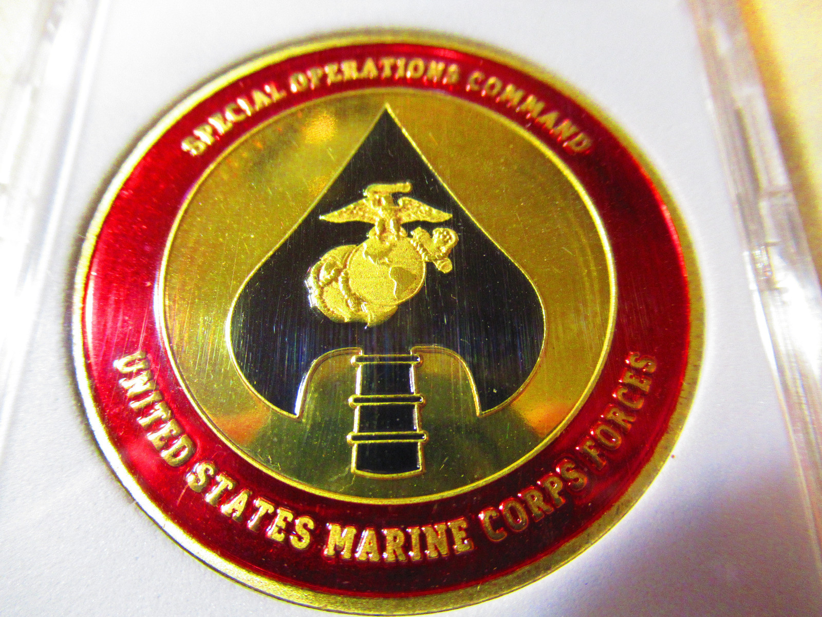 US MARINE CORPS SPECIAL OPERATIONS COMMAND Challenge Coin
