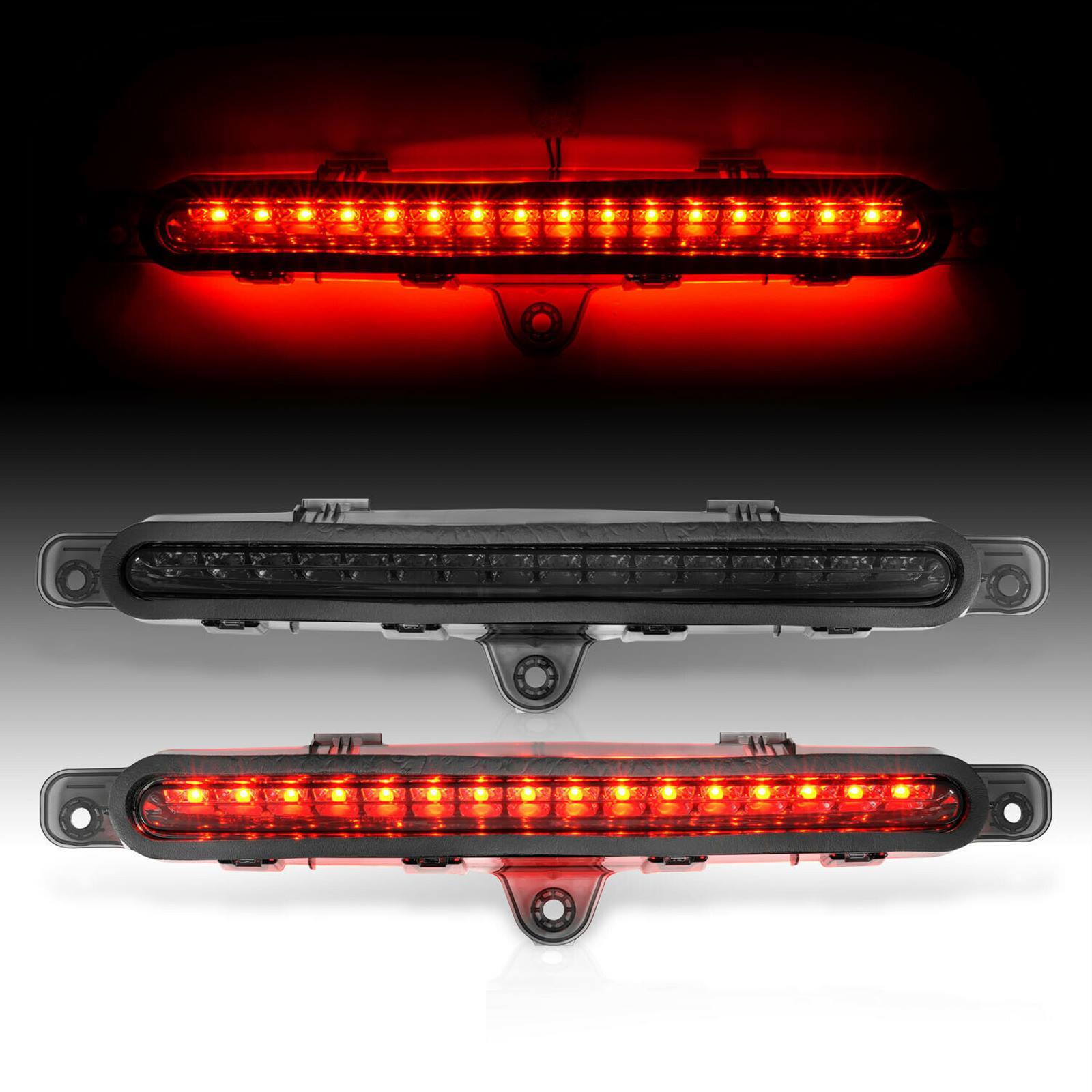 For 2010-2014 FORD MUSTANG Full LED 3RD Third BRAKE LIGHT SMOKE