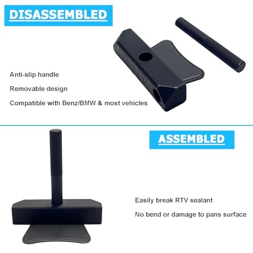 Oil Pan Separator Tool for Most Vehicles, Gasket Separator Tool, Engine